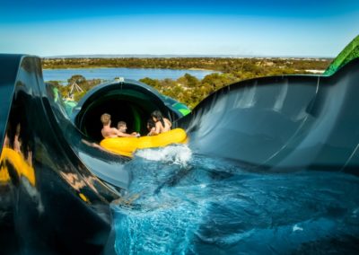 Kraken Waterslide, Adventure World